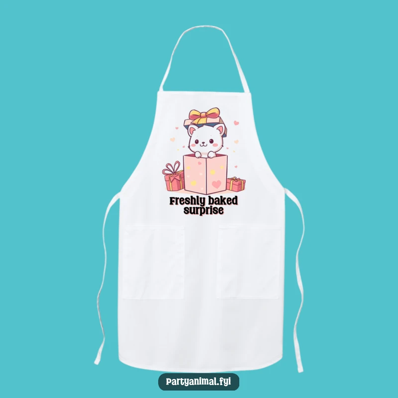 Funny Surprise Animal Apron: Cook Up Fun with this Hilarious Character!