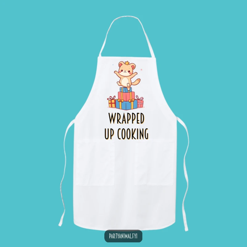 Funny Dancing Animal Presents Apron: Cook with Fun, Makes a Wonderful Funny Gift!