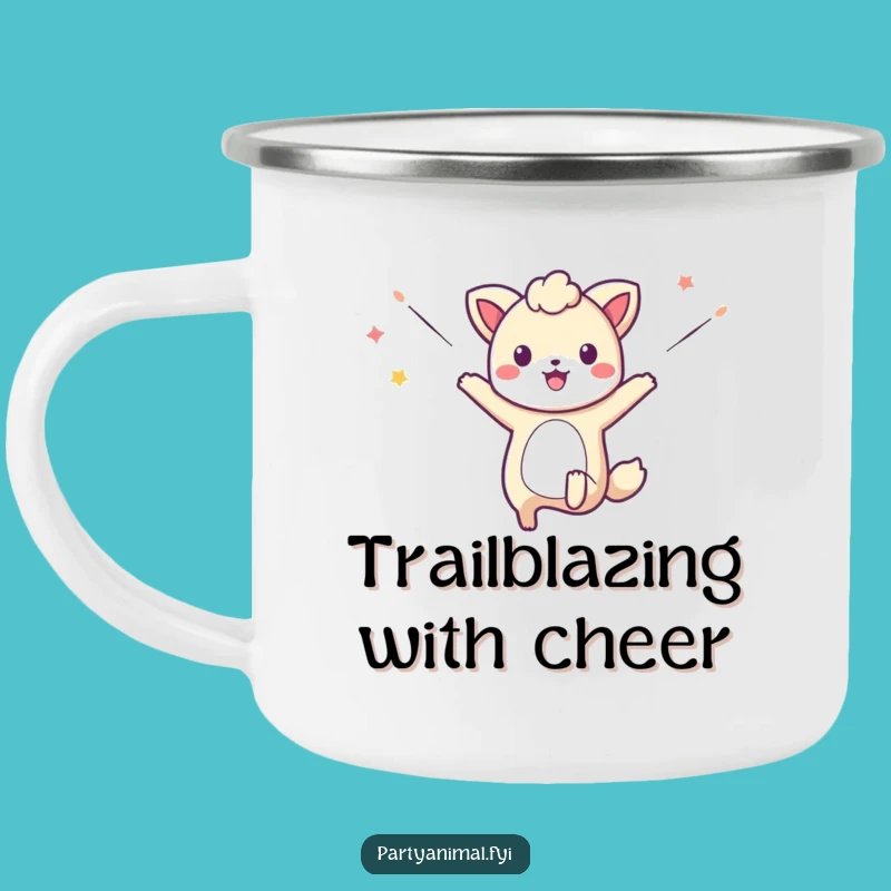 Adventure & Fun: Funny Jumping Animal Streamer Camping Mug