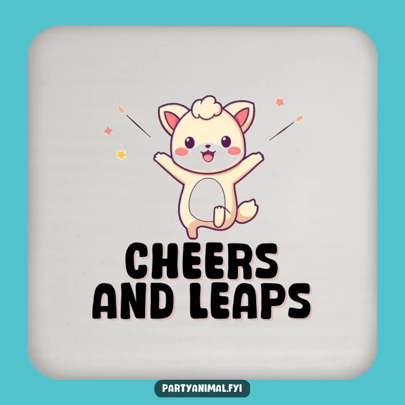 Party Protector: Funny Jumping Animal Streamer Coaster