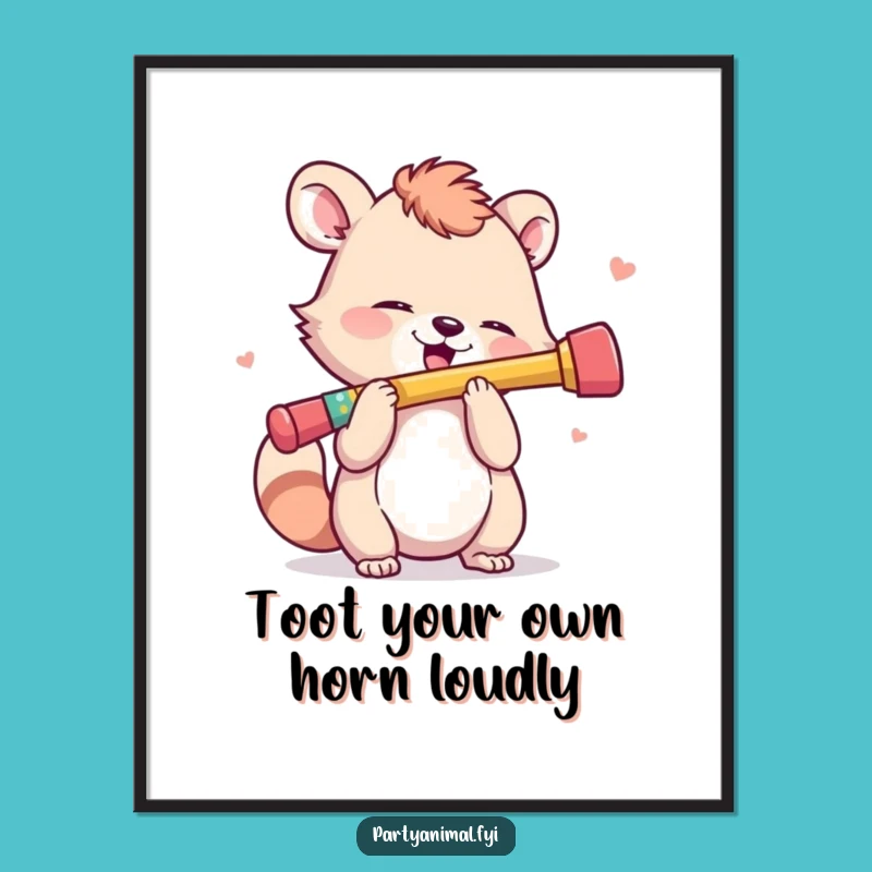 Free Printable Wall Art: Kazoo Jam! Funny Downloadable Decor Gift