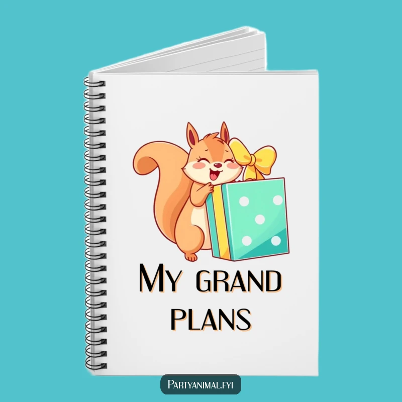 Funny Squirrel Gift Notebook: Jot Down Surprises with Excitement, Gift