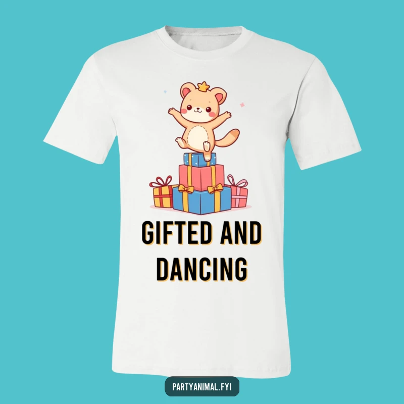 Funny Dancing Animal Presents T-Shirt: Wear the Celebration, Awesome Funny Gift!