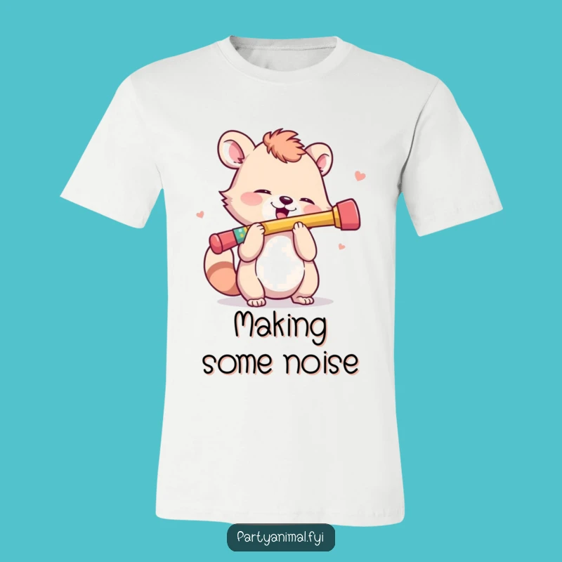 Funny Kazoo Animal T-Shirt: Play On with this Hilarious Music Tee!
